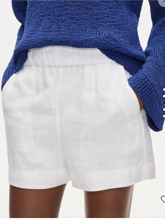 J. Crew Pants - J. Crew Tropez Linen Shorts White Size S